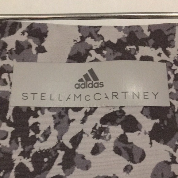 Stella McCartney Adidas Alpha Skin Grey Camo pattern leggings Size Medium - Picture 3 of 10